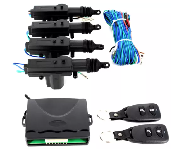 Set inchidere centralizata Y310 cu 2 telecomenzi 12V